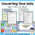 Year 4 Time Conversion Unit | Worksheets, Games & Assessment
