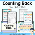 Counting Back Year 1 Maths Unit