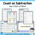 Count on Subtraction Year 2