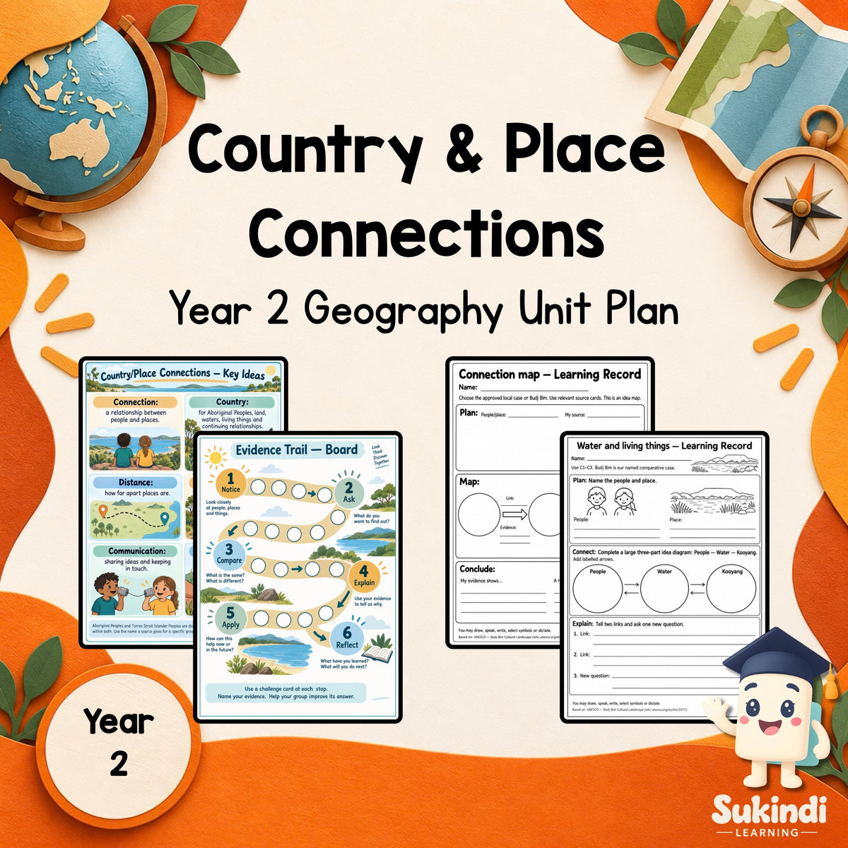 Country/Place Connections - Year 2 — cover