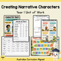 Creating Narrative Characters – Year 1