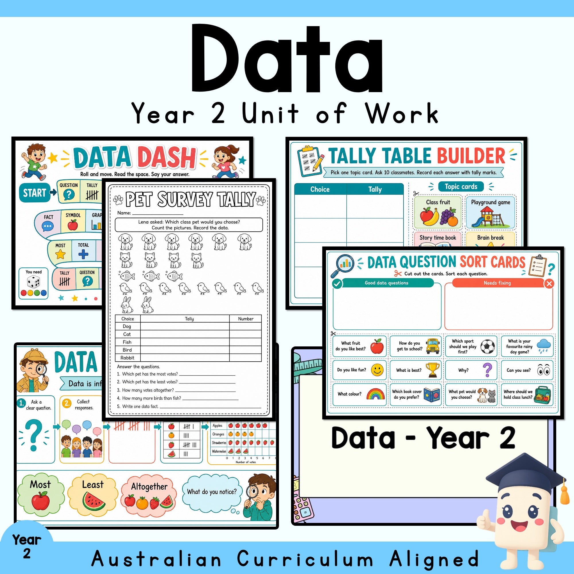 Year 2 Data and Graphing Unit