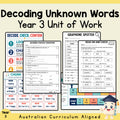 Year 3 Decoding Unknown Words Unit