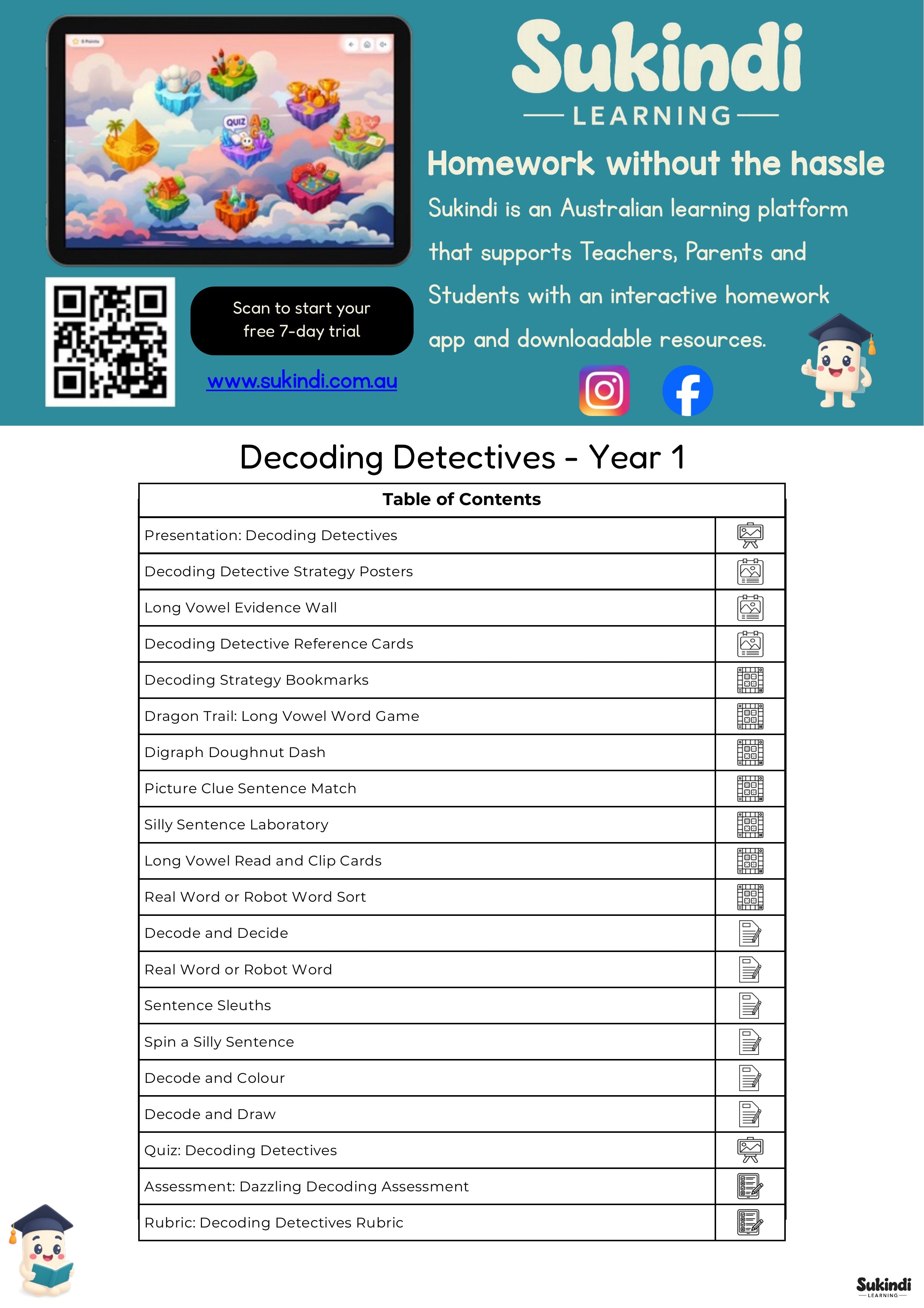 Decoding Detectives Year 1