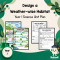 Design a Weather-wise Habitat - Year 1 — cover