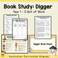 Digger Book Study Unit | Years 1–2
