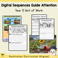Digital Sequences Guide Attention | Year 5 English — cover