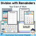 Year 5 Division With Remainders Unit