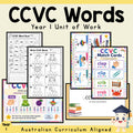 CCVC Words Year 1 Unit