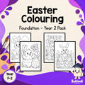Easter Colouring - Foundation - Year 2 — cover