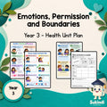 Emotions, Permission and Boundaries - Year 3 — cover