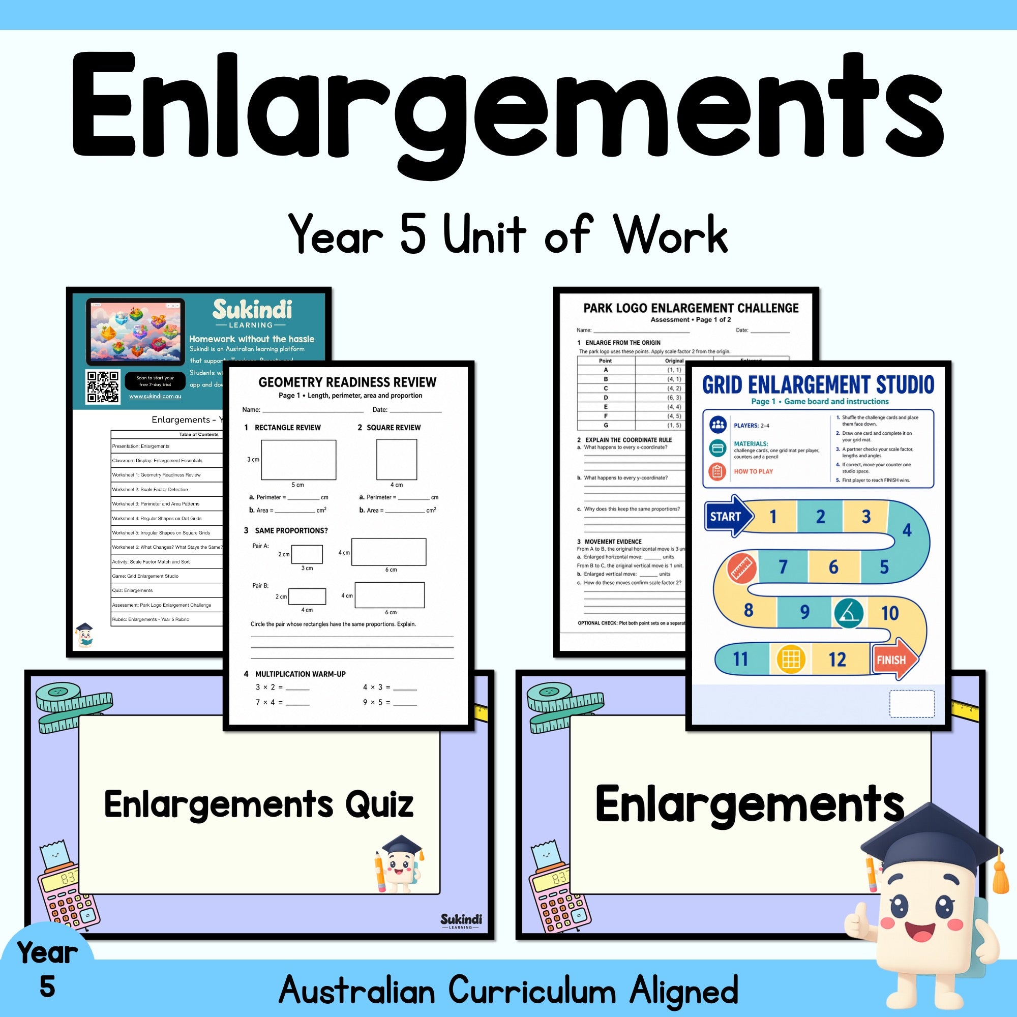 Enlargements – Year 5 Maths Unit