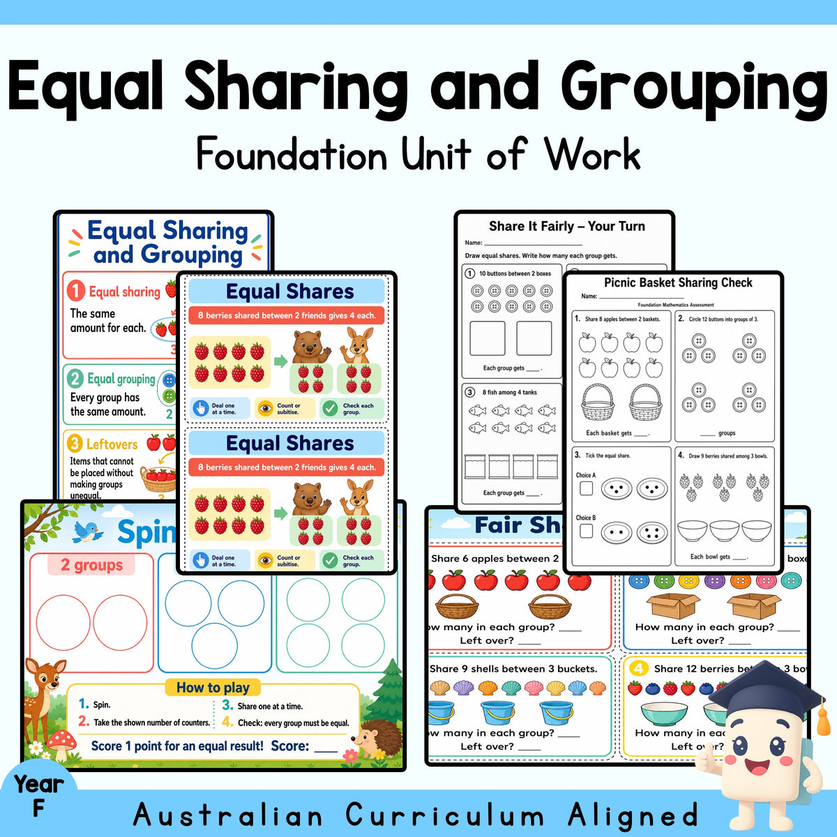 Equal Sharing and Grouping Foundation Unit