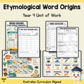 Etymological Word Origins – Year 4