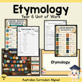 Etymology Year 6 Unit of Work