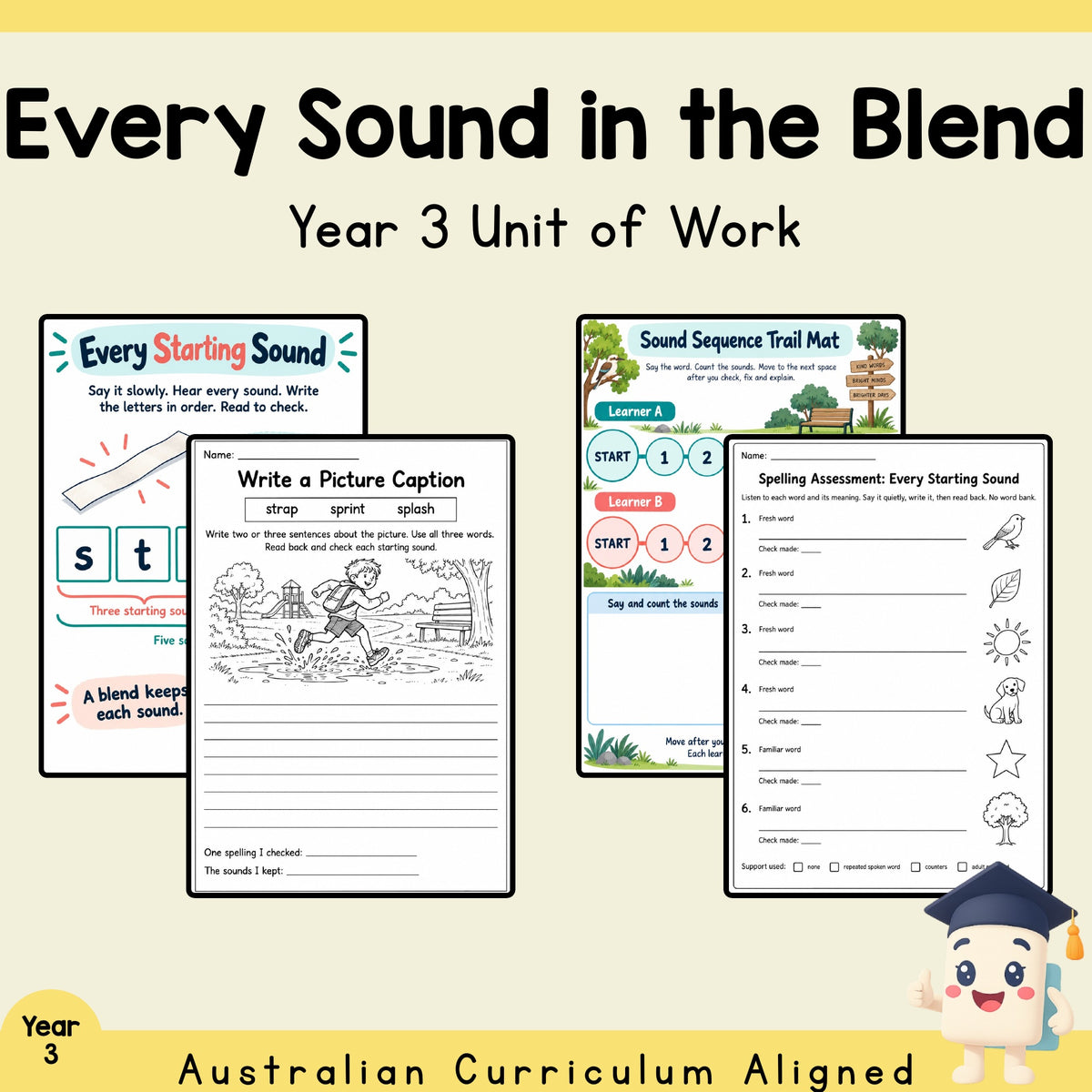 Every Sound in the Blend - Year 3 — cover