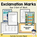 Exclamation Marks Year 3 Unit