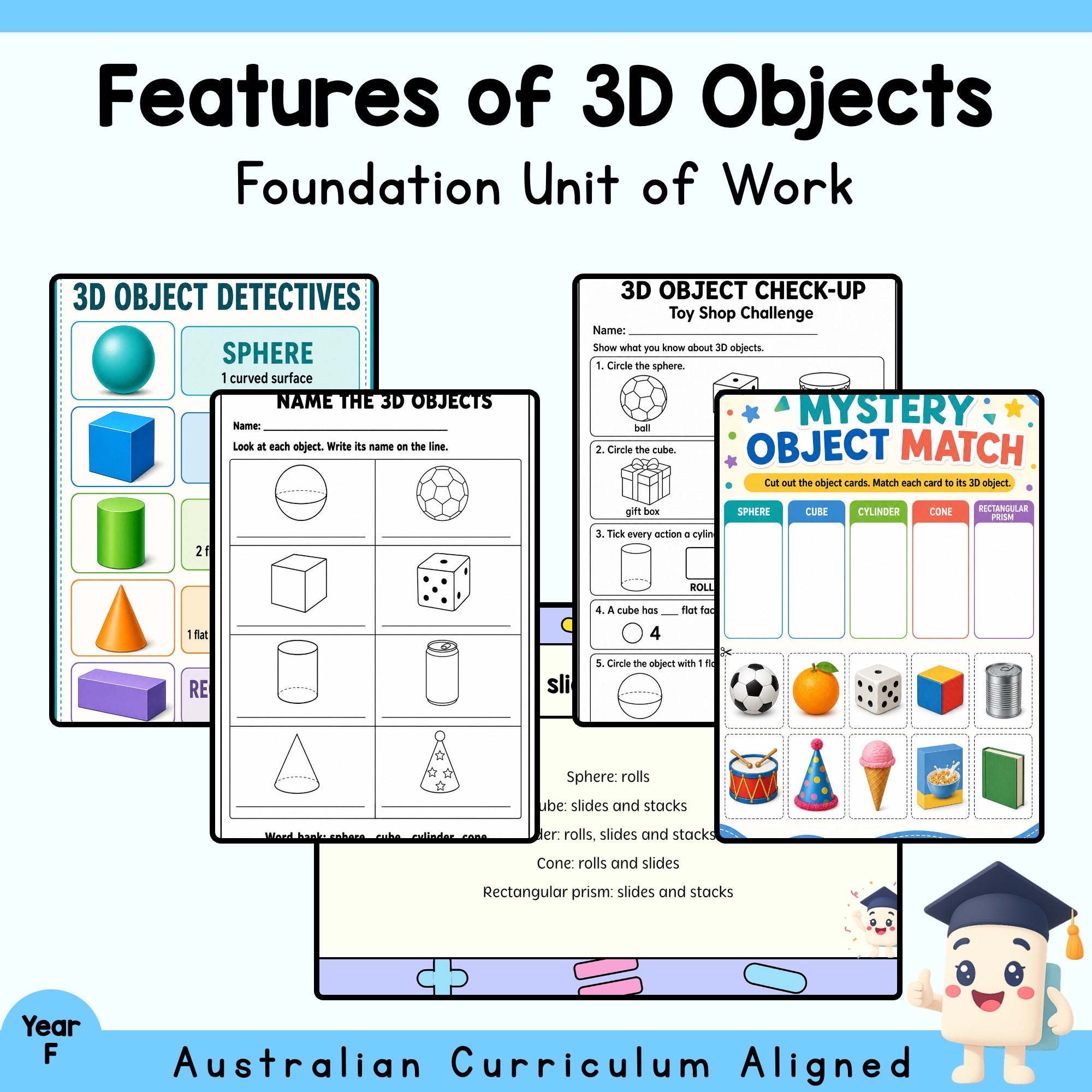 Features of 3D Objects Foundation