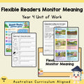 Flexible Readers Monitor Meaning — Year 4 Unit of Work — cover