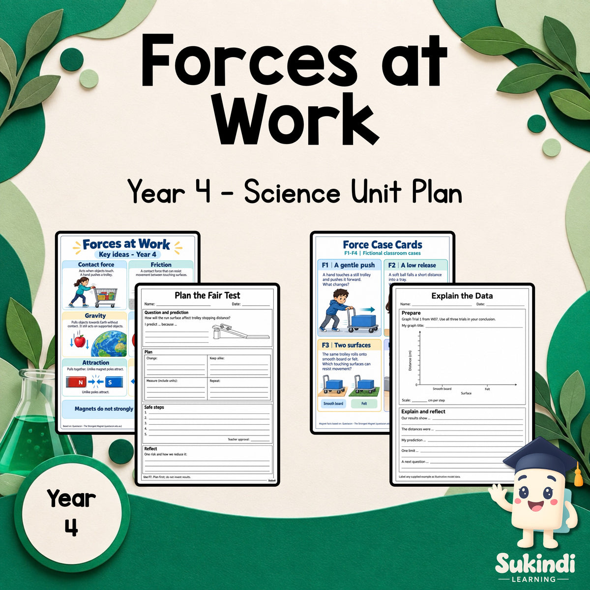 Forces at Work - Year 4 — cover