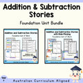 Foundation Addition & Subtraction Stories Variety Pack | 2 Maths Units