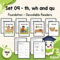 Foundation Set 09 Decodable Readers - The two th sounds, wh and qu — cover