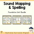 Foundation Sound Mapping and Spelling Choices Bundle | 3 Units cover showing every included unit