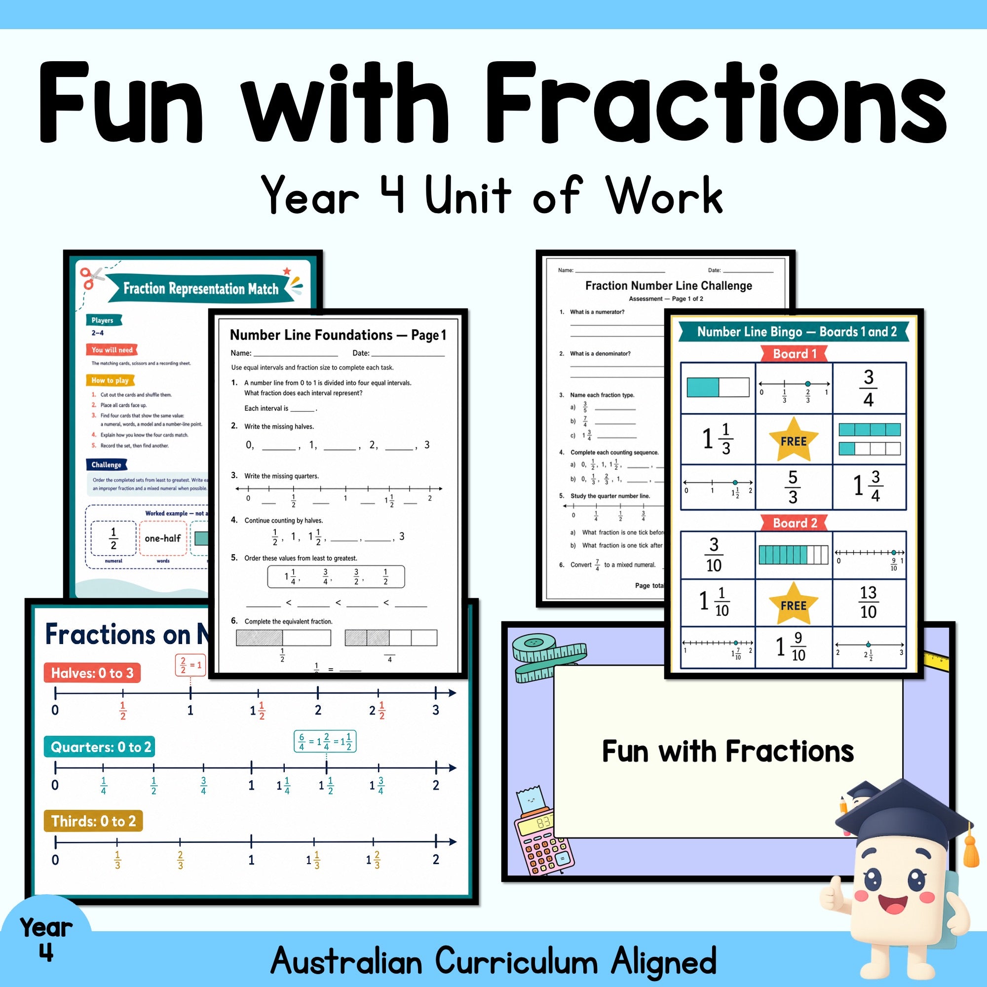 Fun with Fractions – Year 4