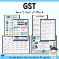 GST Maths Unit - Year 5 — cover