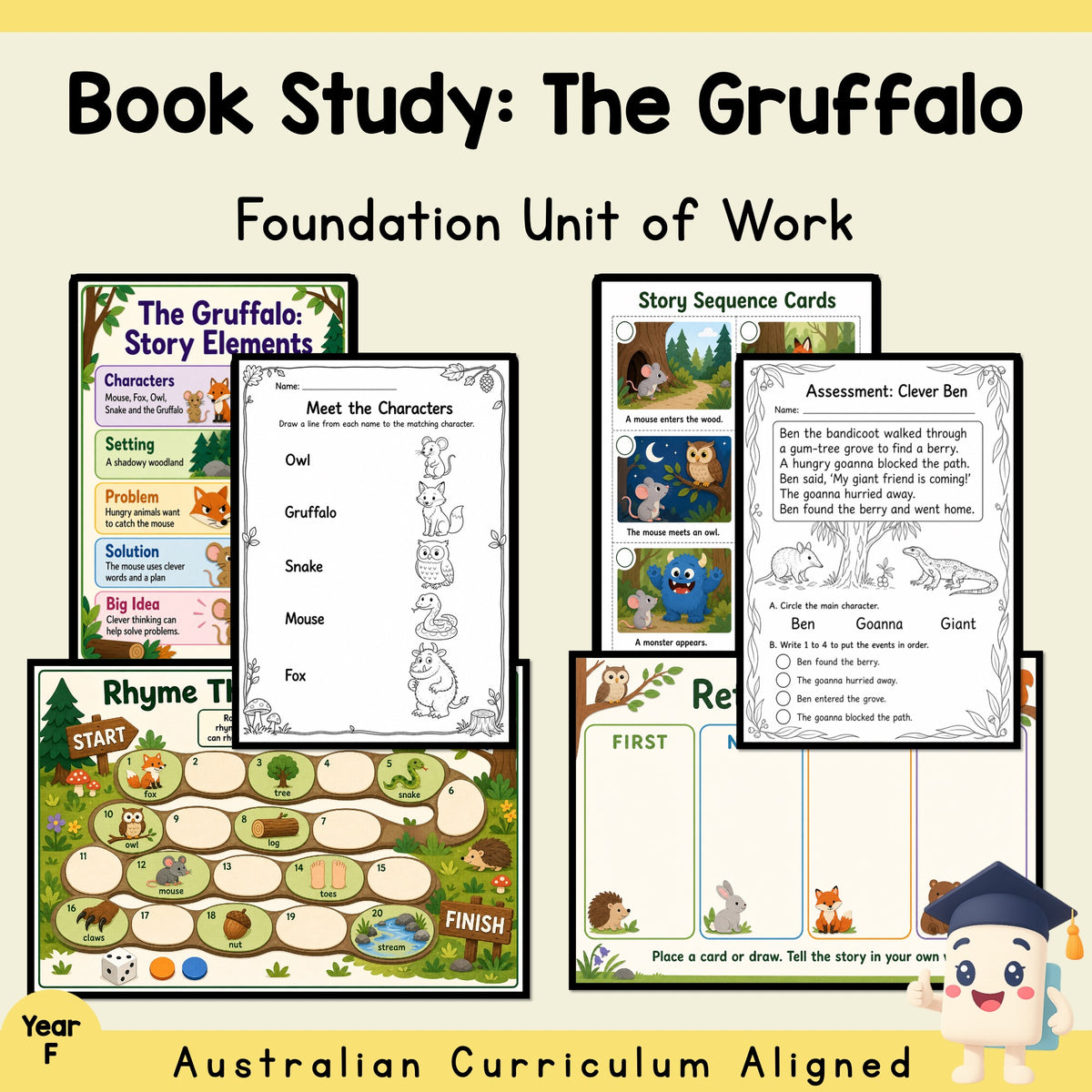 Gruffalo Book Unit - Foundation — cover