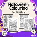 Halloween Colouring Pages - Years 5-6 | 50 Sheets