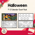 Halloween and Night Garden Activity Pack – Foundation to Year 2 — cover