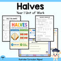Halves - Year 1 Maths Unit