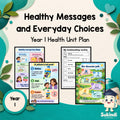 Healthy Messages and Everyday Choices - Year 1 — cover