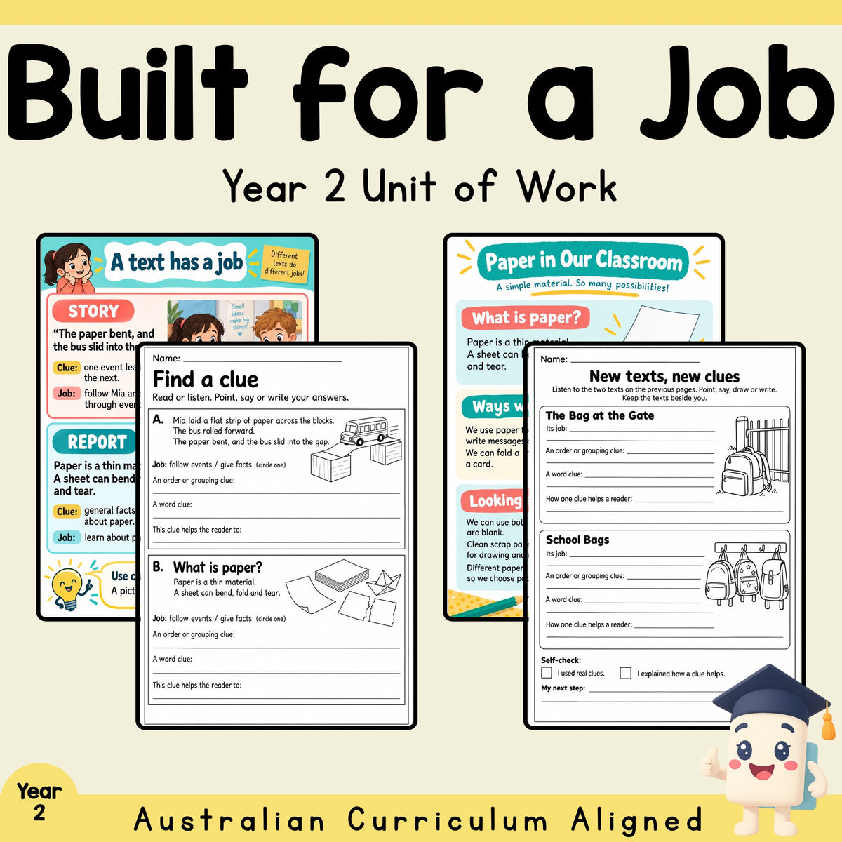 How Stories and Reports Are Built - Year 2 — cover