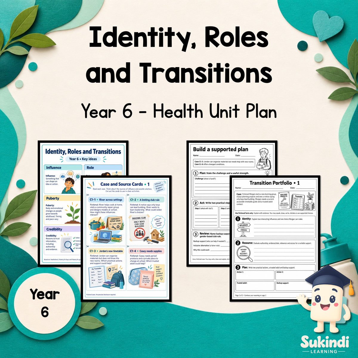 Identity, Roles and Transitions - Year 6 — cover
