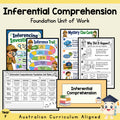 Foundation Inferential Comprehension Unit | Worksheets, Games & Assessment