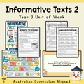 Year 3 Informative Texts Unit | Factual Recount, Autobiography & Explanation