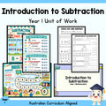 Introduction to Subtraction – Year 1 — cover