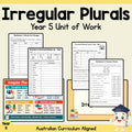 Irregular Plurals — Year 5 Unit