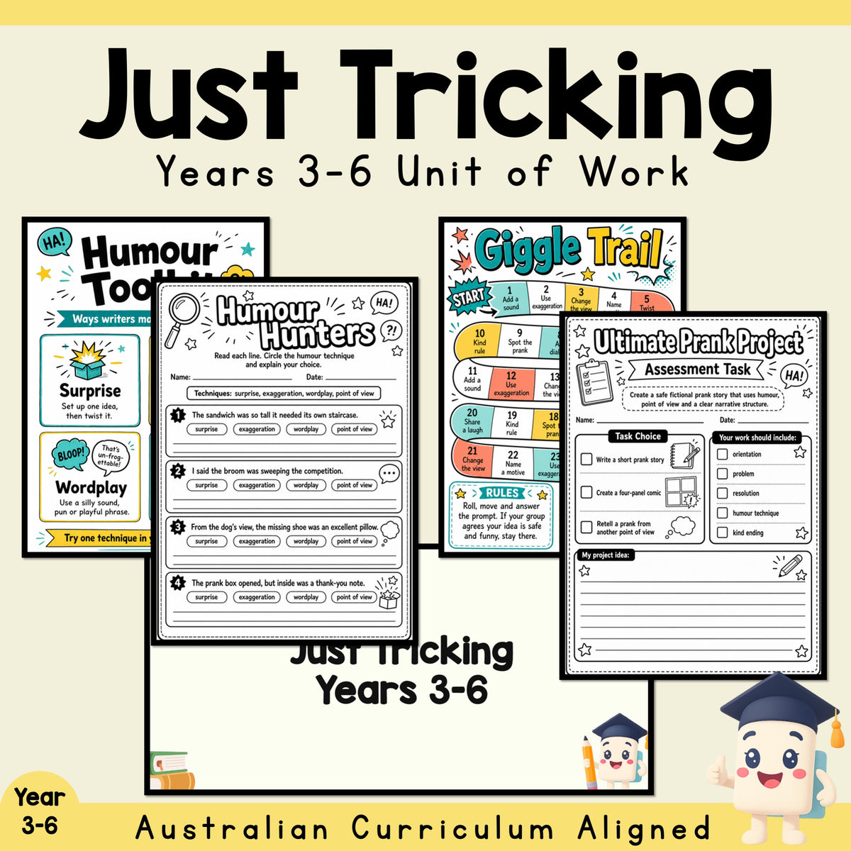 Just Tricking Years 3–6 English Unit