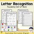 Letter Recognition Foundation Unit