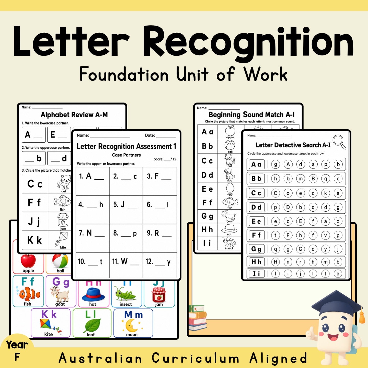 Letter Recognition Foundation Unit