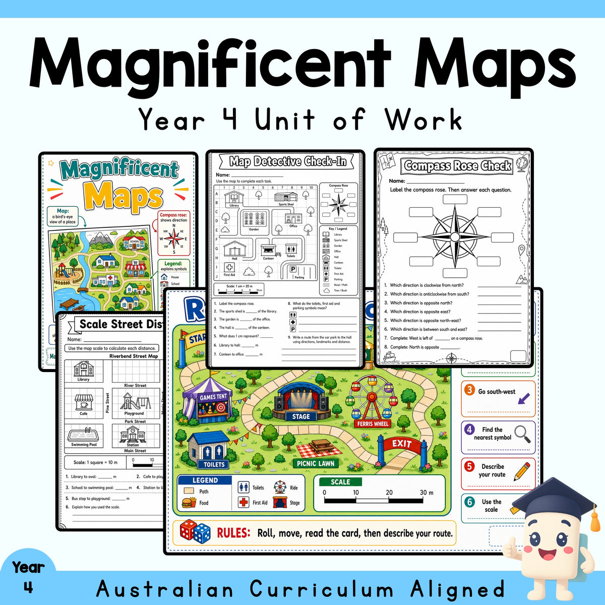 Magnificent Maps Year 4 Unit