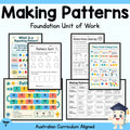 Making Patterns — Foundation Maths Unit