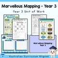 Year 3 Mapping Unit | Grid References, Position, Directions, Worksheets, Games & Quiz