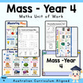 Mass - Year 4 Maths Unit | Measurement Worksheets, Games & Assessment