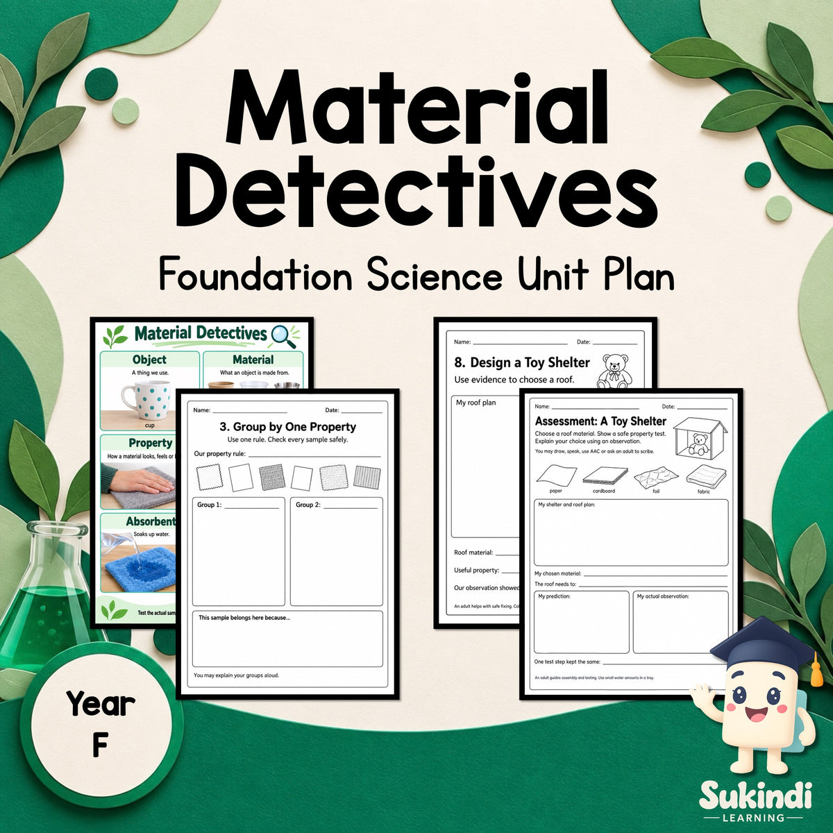 Material Detectives – Foundation Science Unit — cover