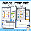 Foundation Measurement Unit | Worksheets, Games & Assessment