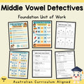 Middle Vowel Detectives - Foundation — cover